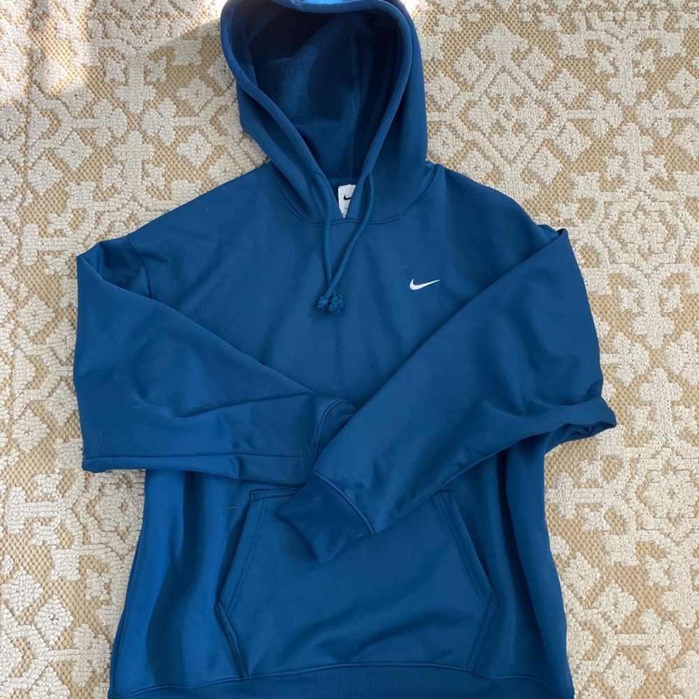 Blue Nike hoodie!